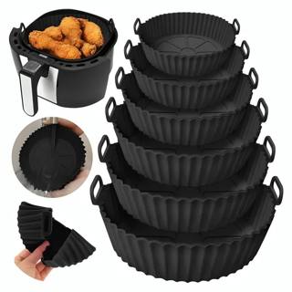 Kit 6 formas de silicone air fryer