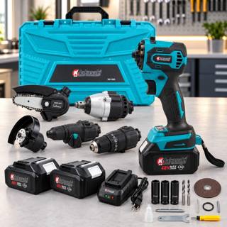 Kit ferramentas 5 em 1 a bateria